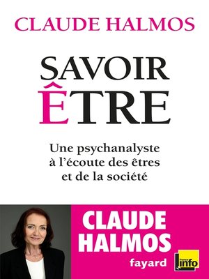 cover image of Savoir être